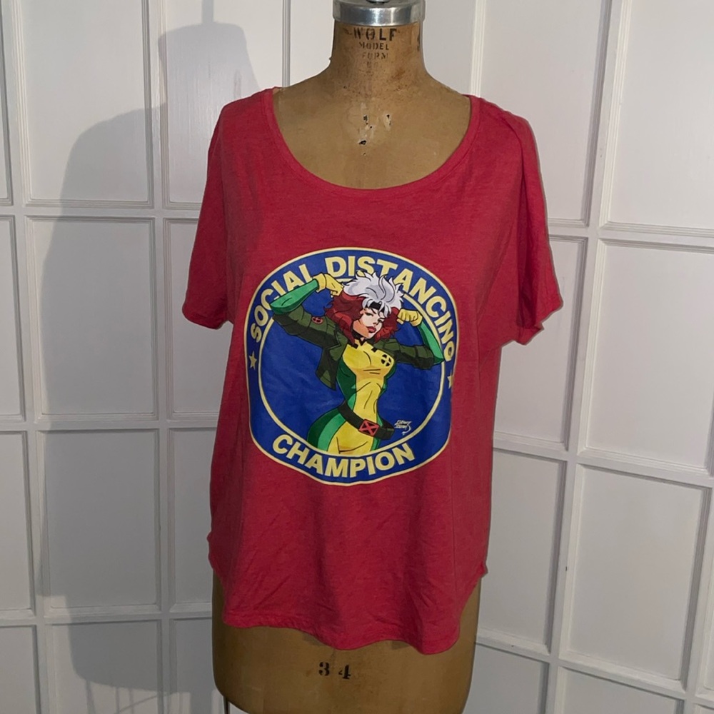 X-Men Rogue Social Distancing Champ Women’s t-shirt XL